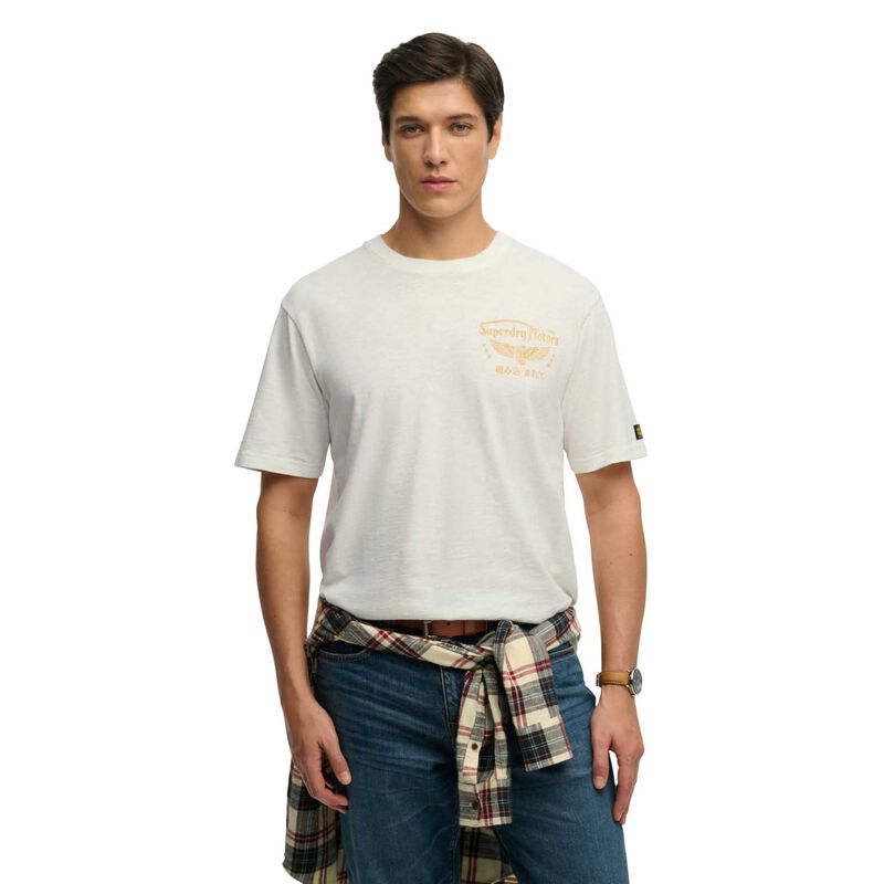 Superdry Heritage Biker Loose Tee image number 0